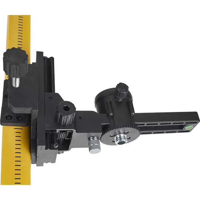 GEKO Telescopische steunpaal - 420 cm - Inclineerbare adapter - 5 modules - Transporttas