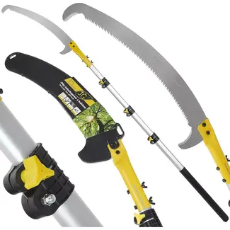 John Gardener Telescopische takkenzaag - SK5 staal - Haak - 36 cm - 3,3 m verstelbare steel