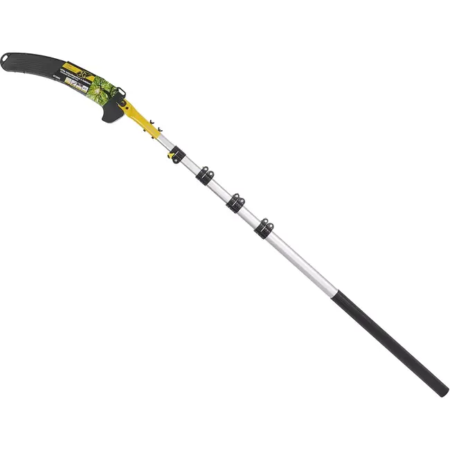 John Gardener Telescopische zaag - SK5 staal - 36 cm blad - Haakpunt - 5,5 m handgreep - Aluminium
