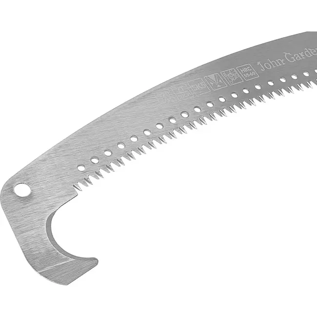 John Gardener Tuingereedschap - Zaag met haak - SK5 staal - Ergonomisch - 32 cm - Veilig en precies snijden