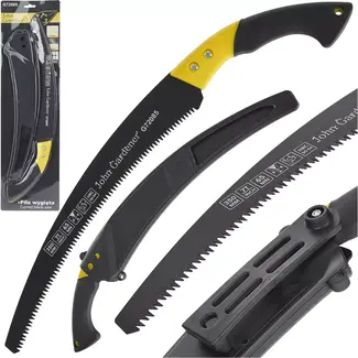 John Gardener Curved handzaag - 35 cm - PTFE coating - Ergonomische grip - Inclusief holster