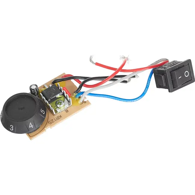 GEKO Snelheidsregelaar voor haakse slijper - Precisieknop - Stabiele snelheidsaanpassing - Geschikt voor 4000W