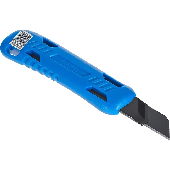 GEKO Utility knife - SK4 staal - ABS handvat - 100x18x0.5mm - 24 stuks