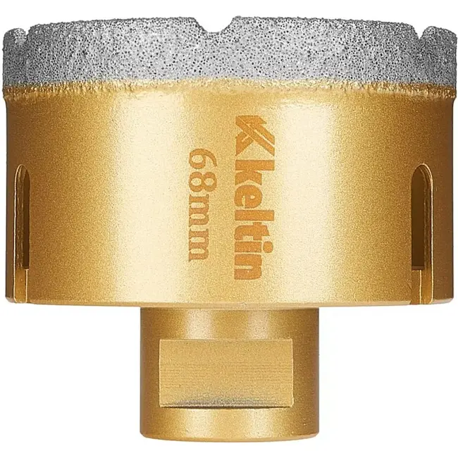 Keltin Diamantboor - Keramiek en Steen - M14 - 68 mm - Nat en Droog Gebruik