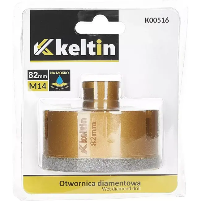 Keltin Diamant gatenzaag - 82 mm - M14 - Voor keramiek en steen - Nat en droog gebruik
