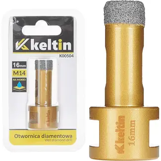 Keltin Diamond gatenzaag - 16 mm - M14 - Voor nat en droog boren - Hoge duurzaamheid