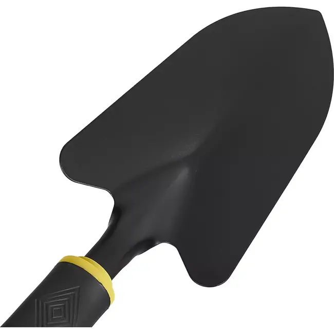 John Gardener Tuinspade - Brede schop - Poedergecoat staal - Ergonomische handgreep - 32 cm - 9 cm blad