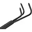 John Gardener Ergonomische tuincultivator - Poedergecoat staal - Drie tanden - 34 cm - Non-slip handgreep
