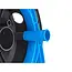 GEKO Plastic kabelhaspel - 25 meter - 4 stopcontacten - Kindersluiting - Zwart