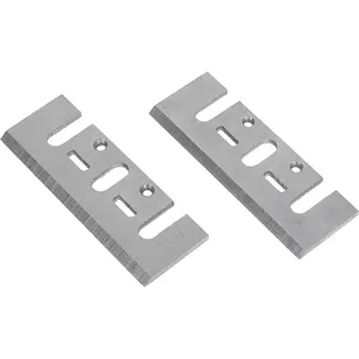 GEKO Brede schaafmessen - 82 mm - Dubbelzijdig - Set van 2