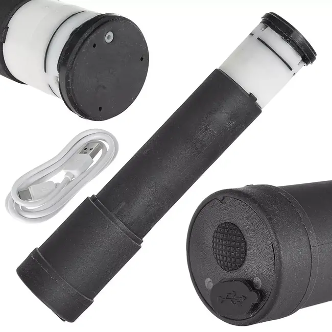 Keltin Universele vacuümpomp - Automatisch - USB-C oplaadbaar - 28 mm montage - Zwart/Wit