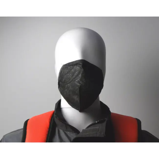 GEKO Beschermend masker - 3-laags - Herbruikbaar - 30 stuks - Wit/Zwart