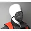 GEKO Beschermend masker - 3-laags - Herbruikbaar - 30 stuks - Wit/Zwart