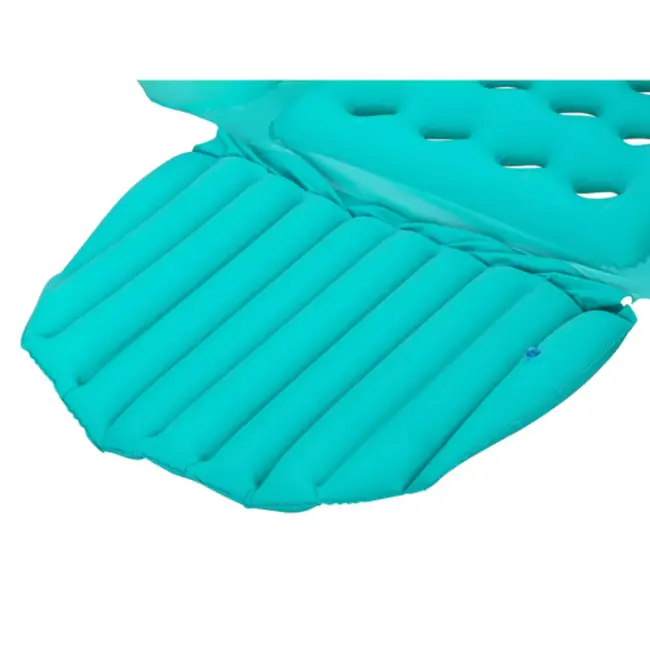 Bestway opblaasbare watermatras – luxe armstoel – met rugleuning en bekerhouder