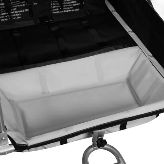 Kruzzel 3in1 fietskar – jogger en wandelwagen voor 2 kinderen