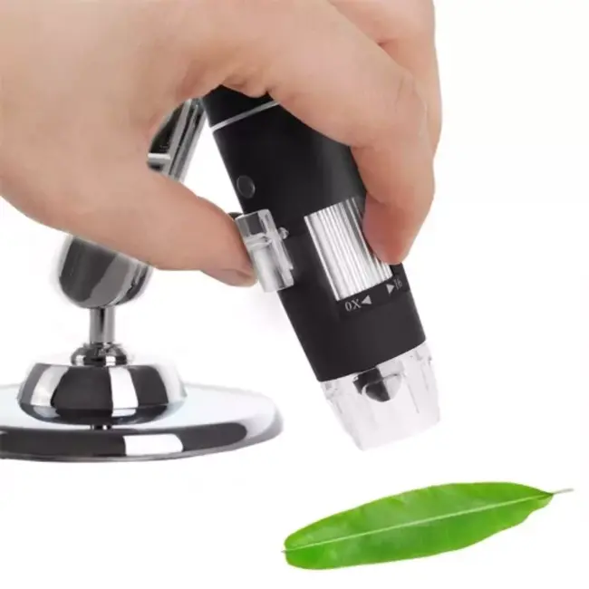 Izoxis digitale USB microscoop 1600x – met LED-verlichting en video-opname