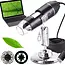 Izoxis digitale USB microscoop 1600x – met LED-verlichting en video-opname