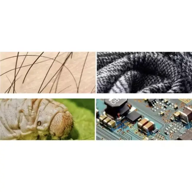 Izoxis digitale USB microscoop 1600x – met LED-verlichting en video-opname