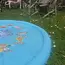 Kruzzel watermat fontein Ø165 cm – kleurrijke sproeimat voor kinderen
