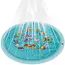 Kruzzel watermat fontein Ø165 cm – kleurrijke sproeimat voor kinderen