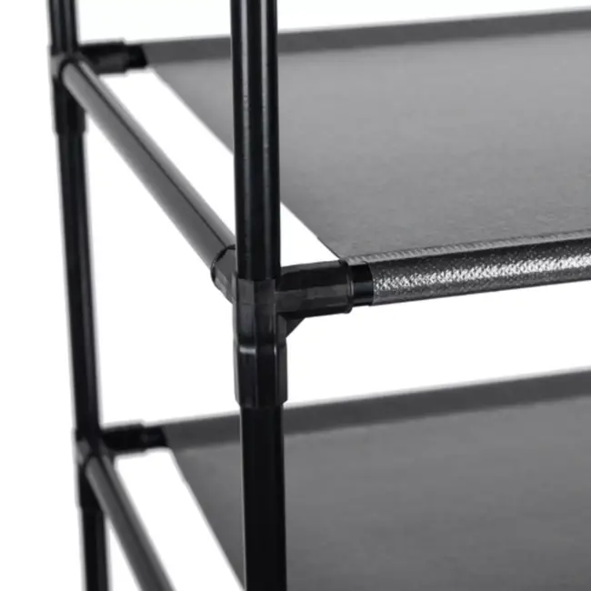 Ruhhy modulair schoenenrek – 10-delig rek voor 10 paar schoenen