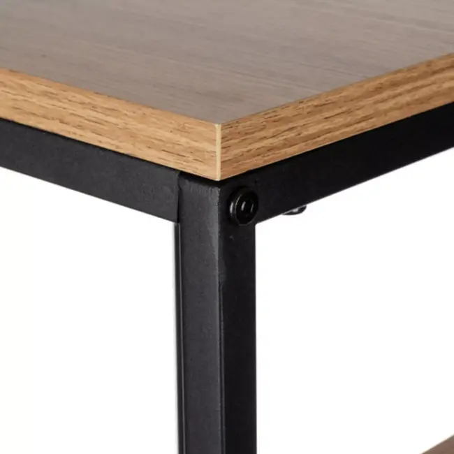 Ruhhy plantenstandaard 67 cm – moderne loft bloemenstandaard met 3 plateaus