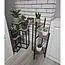 Ruhhy plantenstandaard 80 cm – metalen bloemenstandaard – 3 niveaus in loftstijl