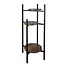 Ruhhy plantenstandaard 80 cm – metalen bloemenstandaard – 3 niveaus in loftstijl