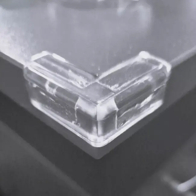 Ruhhy hoekbeschermers – set van 12 transparante stootkussens voor meubels