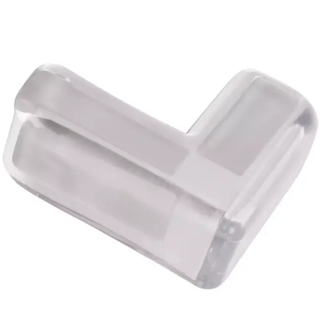 Ruhhy hoekbeschermers – set van 12 transparante stootkussens voor meubels