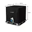 Gardlov hoes voor IBC watertank – UV-bestendig, wasbaar, zwart 100 × 100 × 115 cm