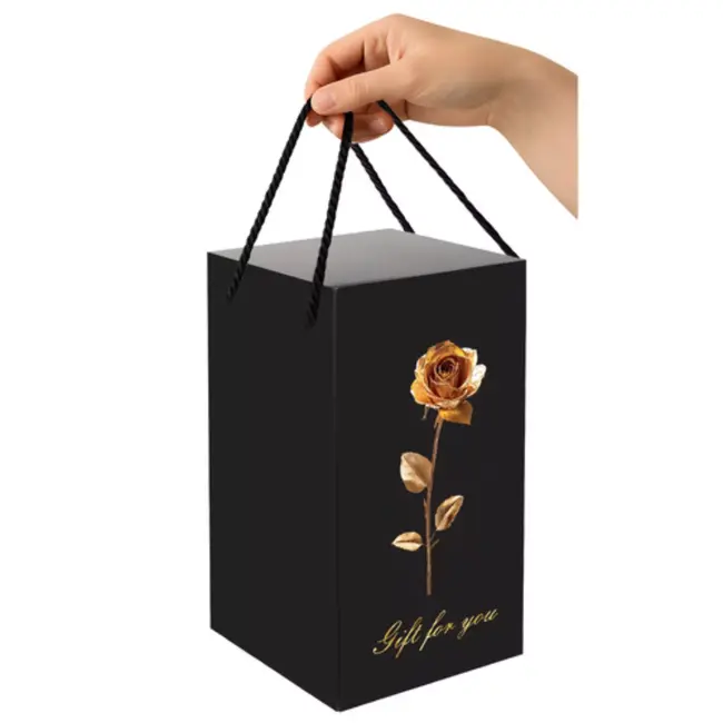 Ruhhy roos in glas – met LED-verlichting – luxe geschenk voor Moederdag