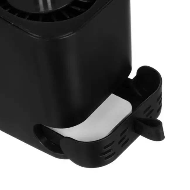 Ruhhy toiletborstel zwart – spatvrij met houder – zonder boren te monteren