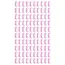 Soulima nagelborstels 100 stuks – wegwerp manicureborstels met ritsetui