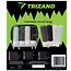 Trizand travel cosmetic bag – navulbare reisflesjes + transparant toilettasje