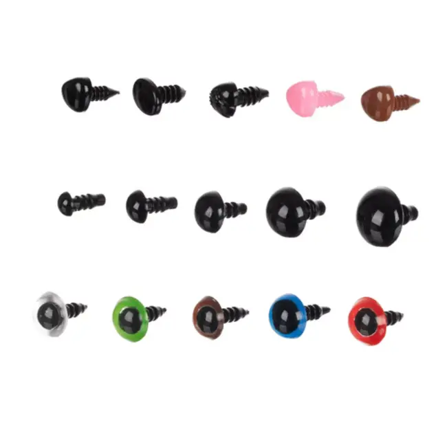 Maaleo reparatieset knuffels – 560-delige set met ogen en neuzen – met organizer