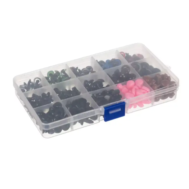 Maaleo reparatieset knuffels – 560-delige set met ogen en neuzen – met organizer