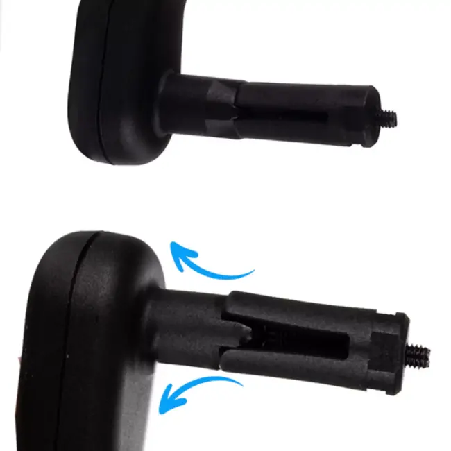 Trizand fietsspiegel links – universele stuurbevestiging – onbreekbaar & verstelbaar