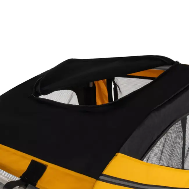 Purlov fietskar hond – grote transportaanhanger – tot 40 kg – comfortabel & veilig