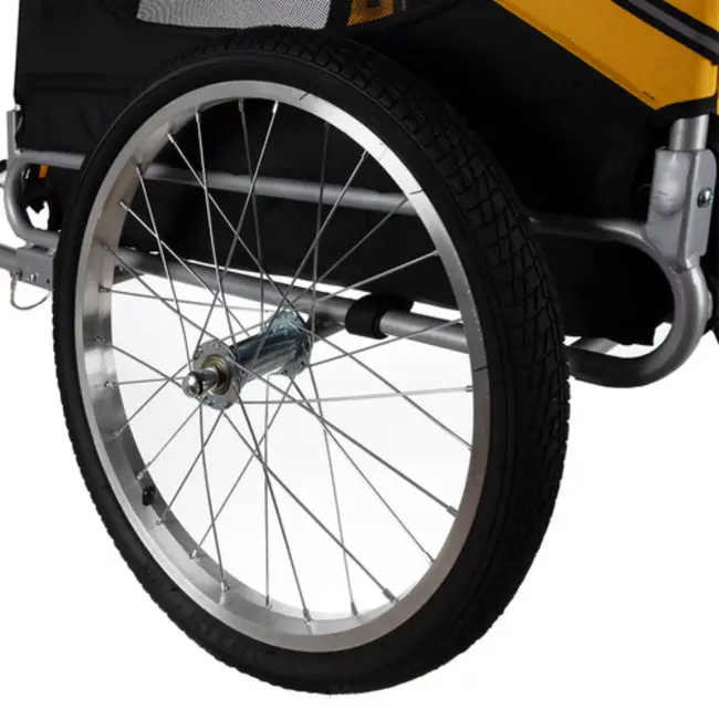 Purlov fietskar hond – grote transportaanhanger – tot 40 kg – comfortabel & veilig