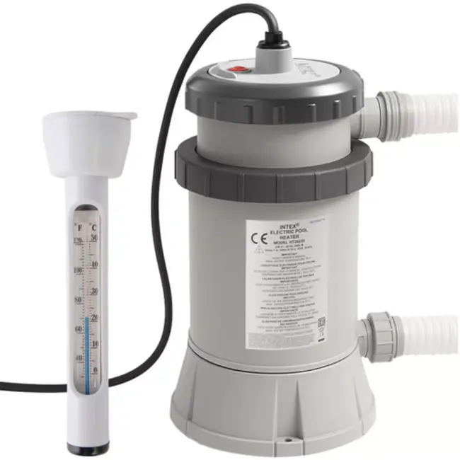 Intex elektrische zwembadverwarmer – 3kW waterverwarmer – tot 34°C warm zwemwater