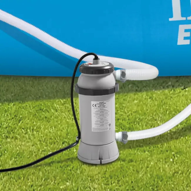 Intex elektrische zwembadverwarmer – 3kW waterverwarmer – tot 34°C warm zwemwater