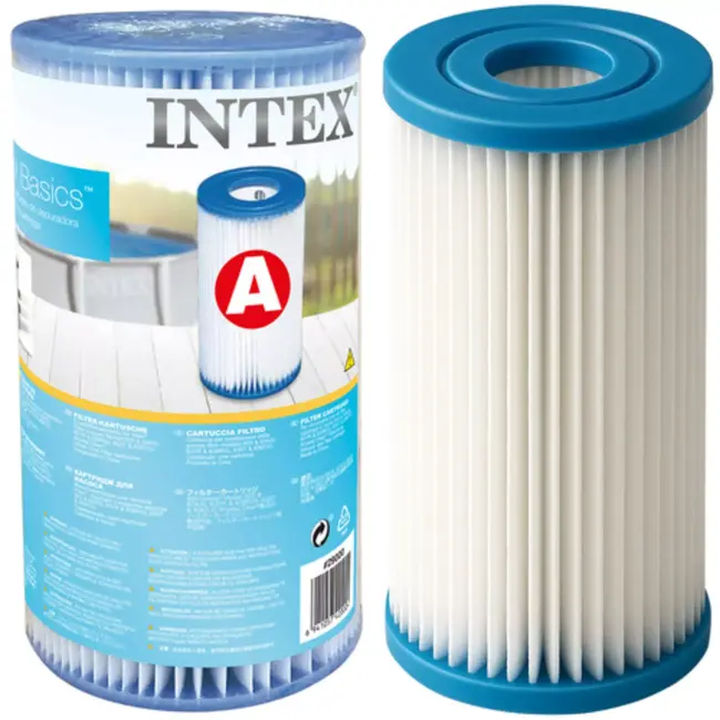 Intex zwembadfilter Type A – cartridge voor pomp – eenvoudig te vervangen