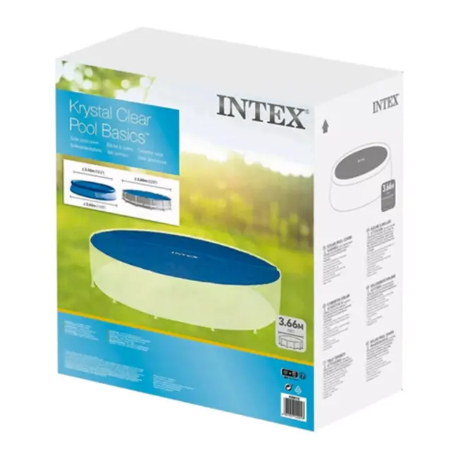 Intex solar afdekzeil – voor zwembad Ø 366 cm – verwarmt en beschermt