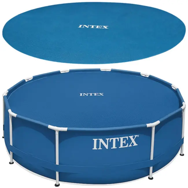Intex solar afdekzeil – voor rond zwembad 457 cm – verwarmt en beschermt