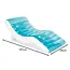 Intex opblaasmatras – stabiel relaxbed met 2 luchtkamers – 191x99 cm voor op het water
