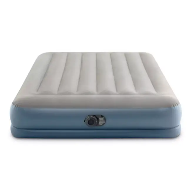 Intex luchtbed tweepersoons – met ingebouwde elektrische pomp – comfortabel en stevig