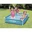 Intex kinderzwembad met frame – vierkant plonsbad – 342 liter waterpret in de tuin