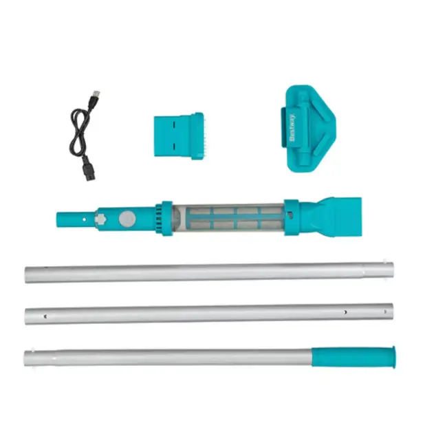 Bestway draadloze zwembadstofzuiger – oplaadbaar via USB – voor bodem en wanden tot 6.10 m
