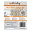 Ruhhy 6‑pack wollen drogerballen – 30% sneller drogen - 100% wol, herbruikbaar tot 1000x